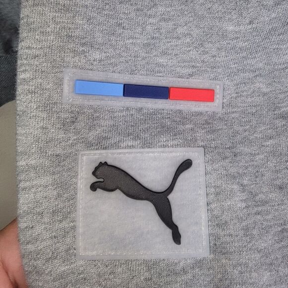 PUMA Mens BMW Motosport Street Hoodie Sweatshirt size Medium - Picture 6 of 9